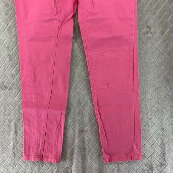 Orsay Womens 8 Denim Jeans Pink Skinny Low Rise Stretch Barbie Preppy - Picture 3 of 14